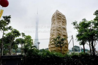 园林楼盘玻璃钢花生摆件 仿真食物装饰工艺品 港城雕塑批发零售厂家